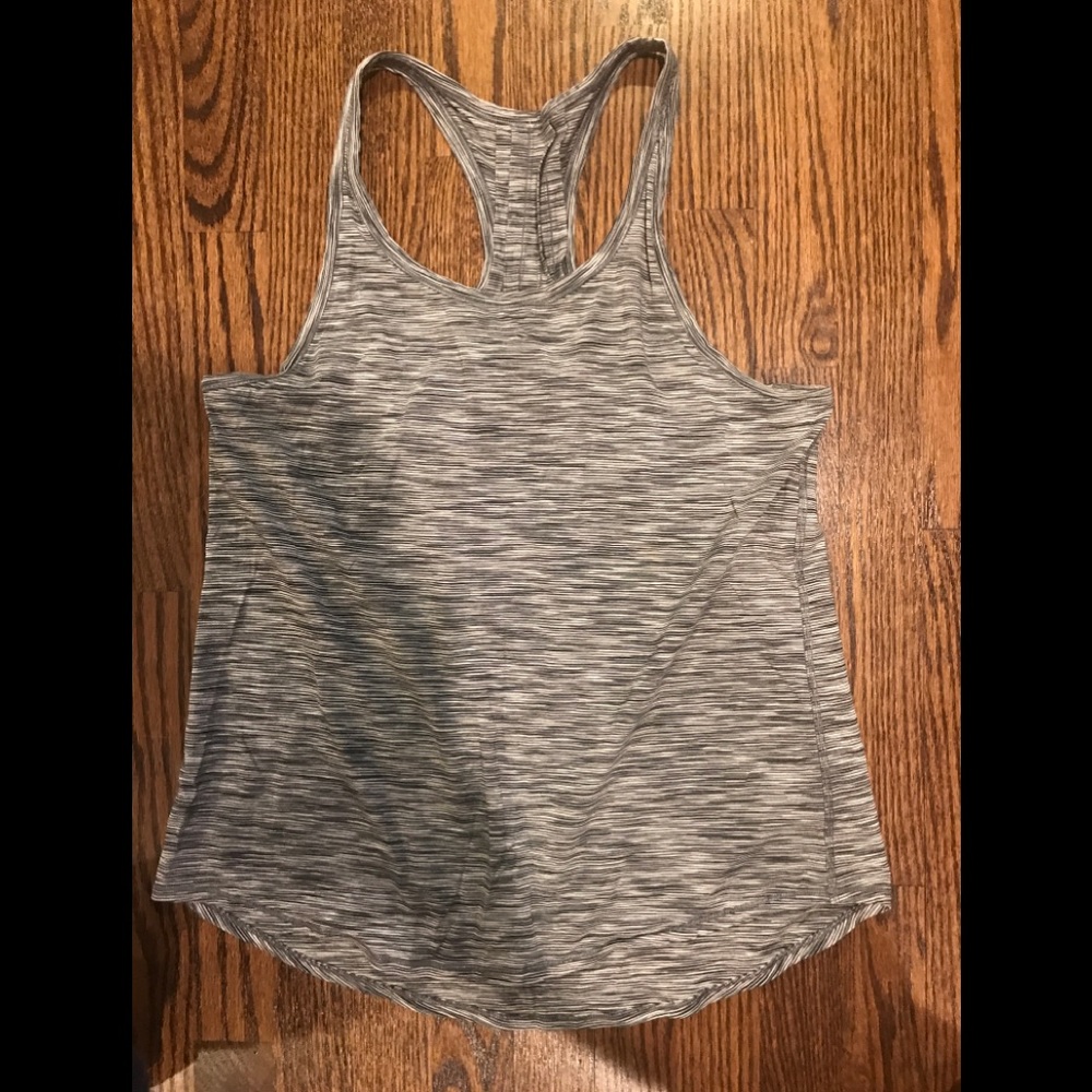 Lululemon Size 10 Ruched Back Racerback Tank